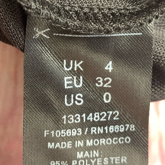 💵ASOS Design Mesh MIDI Pull On Skirt in Tie Dye Size 0 - Picture 12 of 13